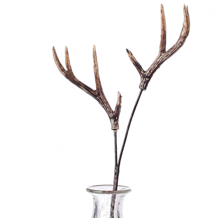 30" Faux Antler Floral Spray