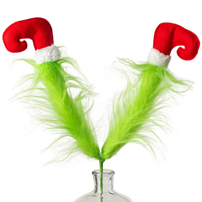 23" Green Monster Leg Spray