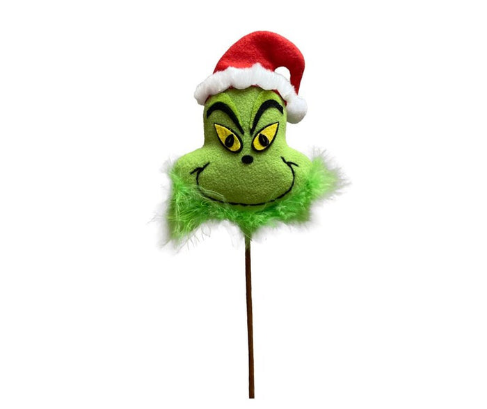18" Grinch Monster Head Pick