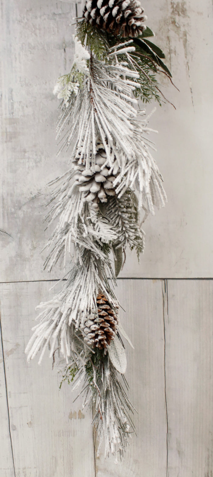6' First Frost Sugar Pine Christmas Garland