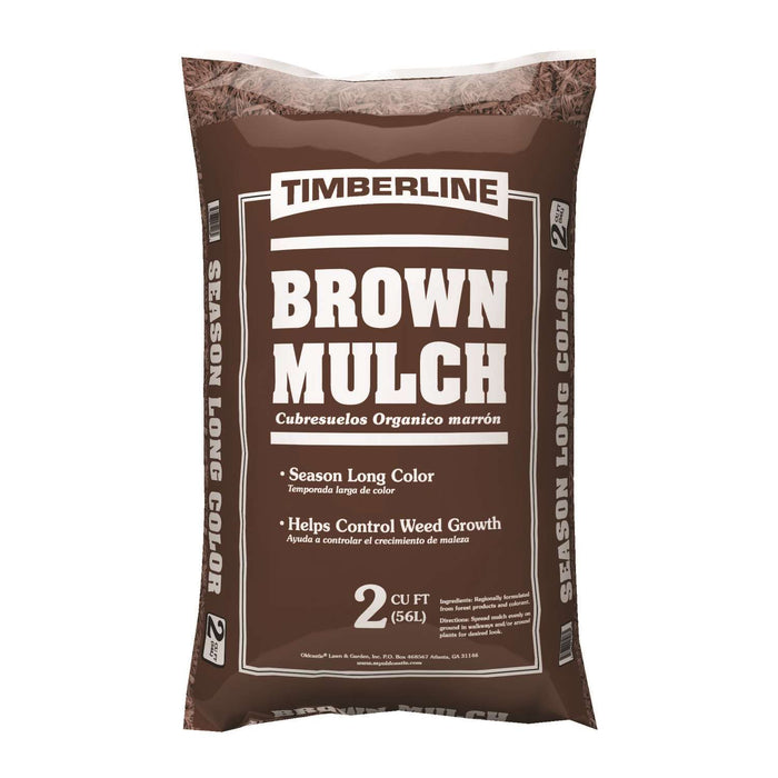 2 cu. ft. Brown Mulch