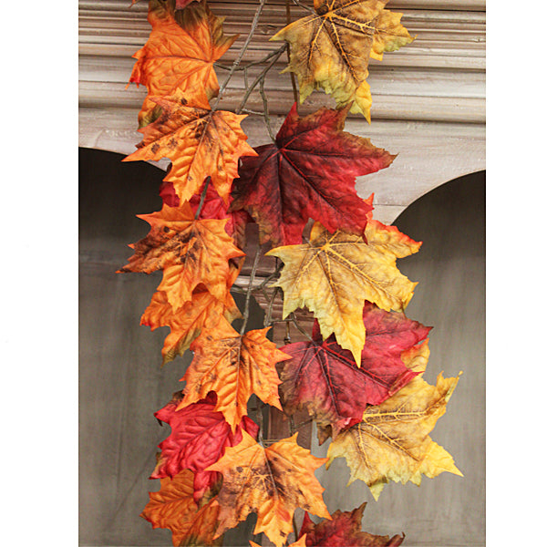 6' Maple Ivy Leaves Garland