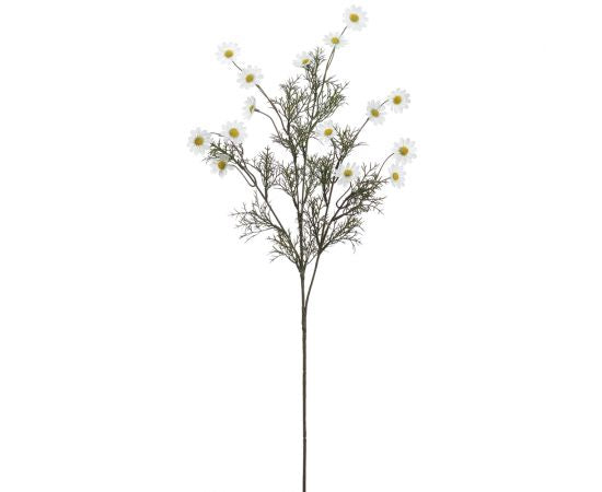 31" White Daisy Spray