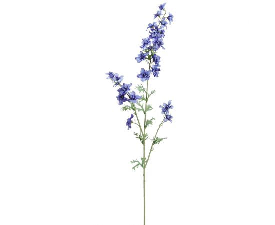 36.5" Blue Delphinium Floral Stem