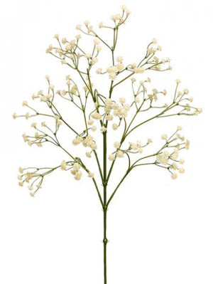 26" Baby's Breath Spray - Cream-Floral Stems-Ellis Home & Garden