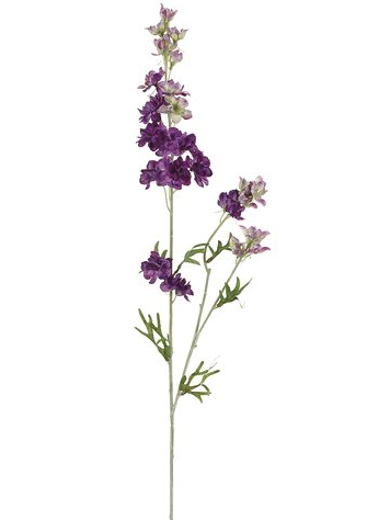 31" Two-Tone Purple Larkspur Spray