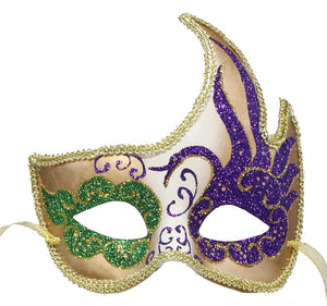 7" Masquerade Mardi Gras Mask