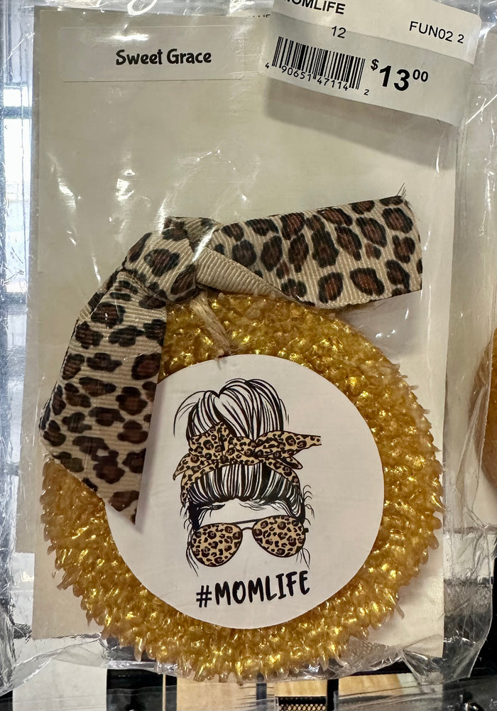 Leopard Mom Life Car Freshie - Sweet Grace