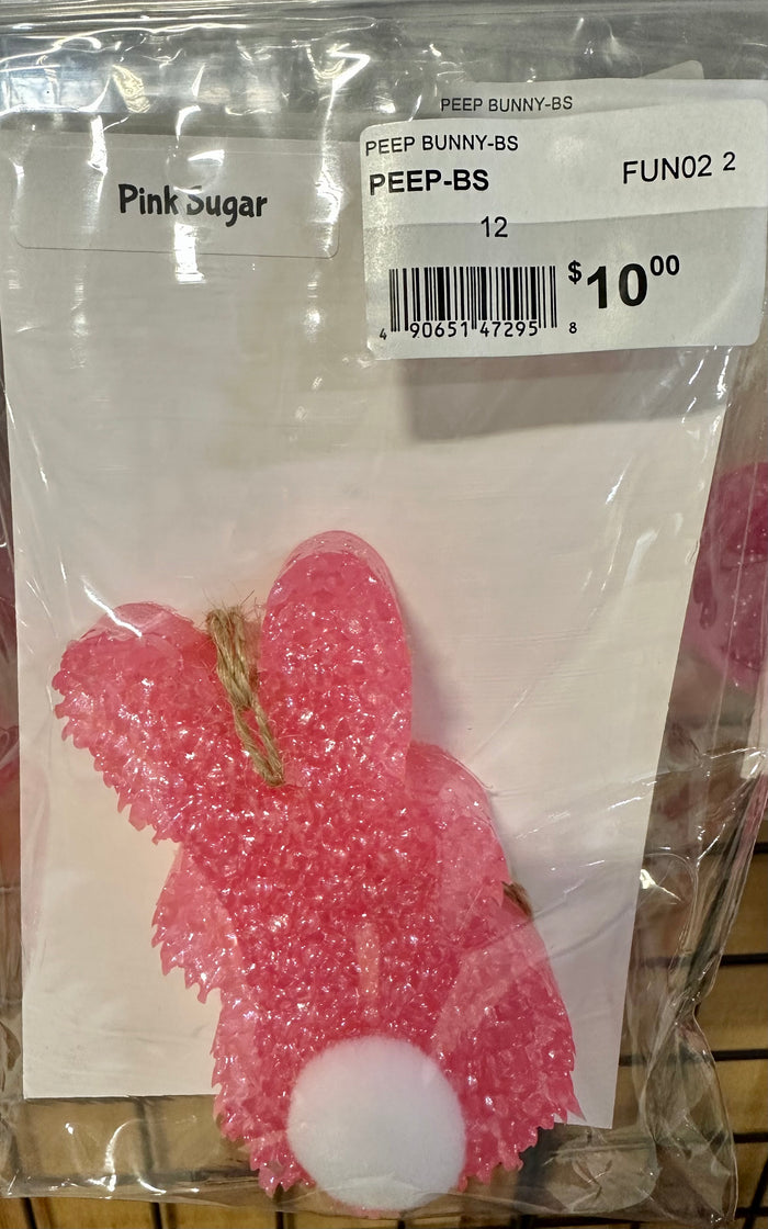 Pink Bunny Car Freshie - Pink Sugar