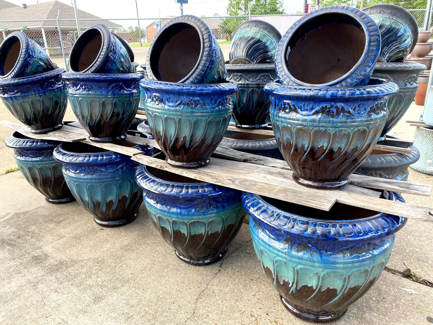 ceramic flower pot malaysia Malaysian Glazed Pottery – Ellis Home & Garden