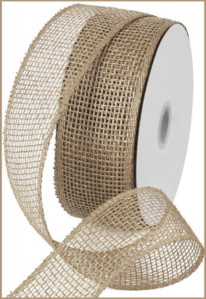 2.5" Burlap Poly Mesh Ribbon