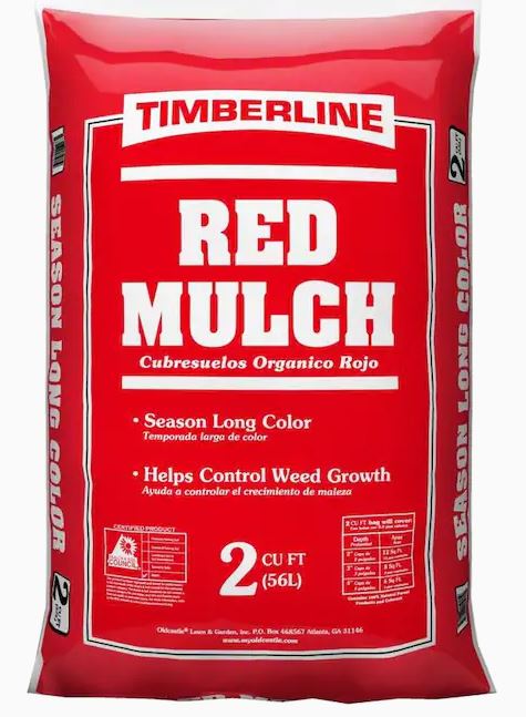 2 cu. ft. Red Mulch