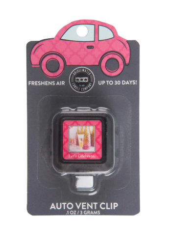 Bridgewater Auto Vent Clip - Let's Celebrate