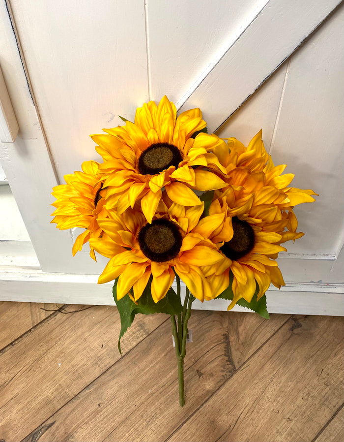Fall Sunflower Floral Bush
