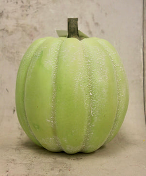 7” Sage Green Fall Pumpkin-Fall Harvest Decor-Ellis Home & Garden