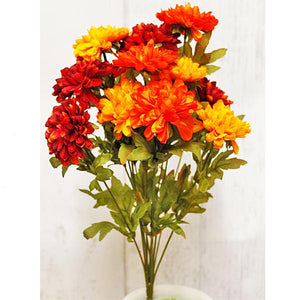 Vibrant Mixed Fall Marigold Floral Bush-Fall Harvest Floral Bushes-Ellis Home & Garden